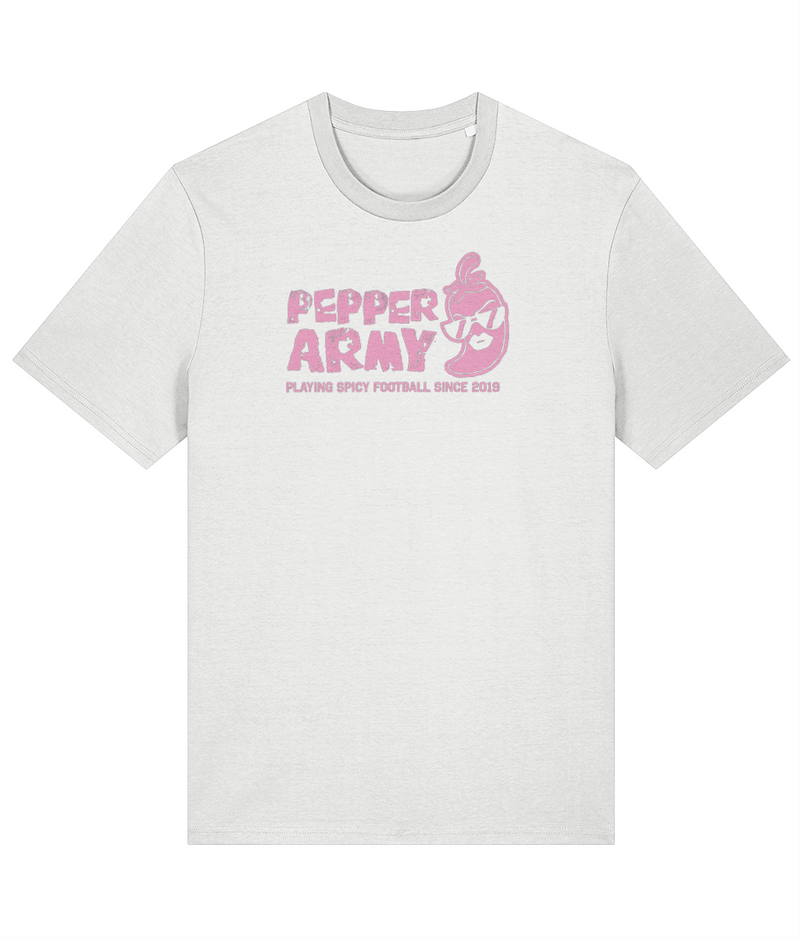 Dulwich Hamlet Women Pepper Army T-shirt in white