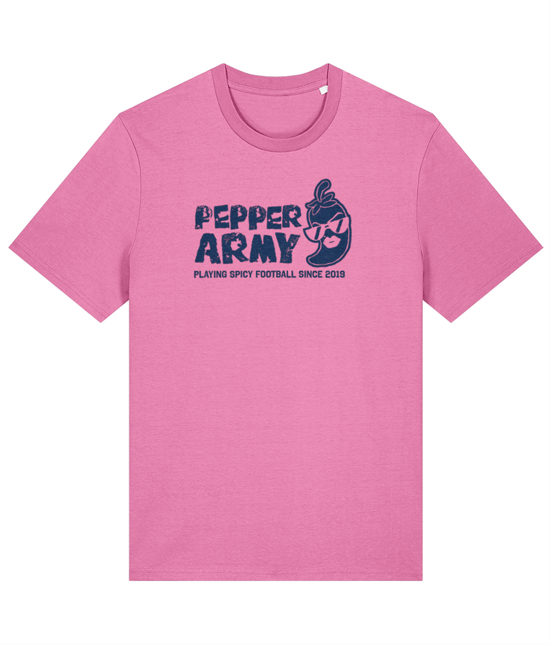 Dulwich Hamlet Women Pepper Army T-shirt in bubble pink