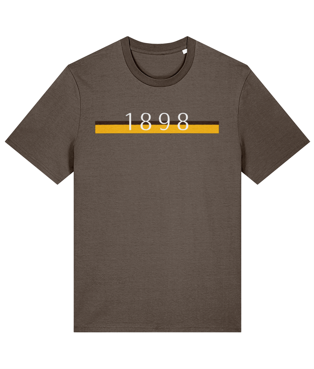 Sutton United 1898 T-shirt in mocha