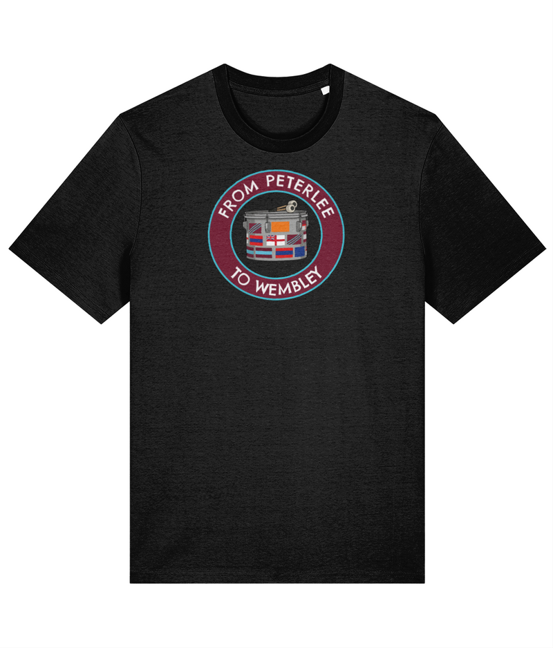 South Shields Drum T-shirt in black