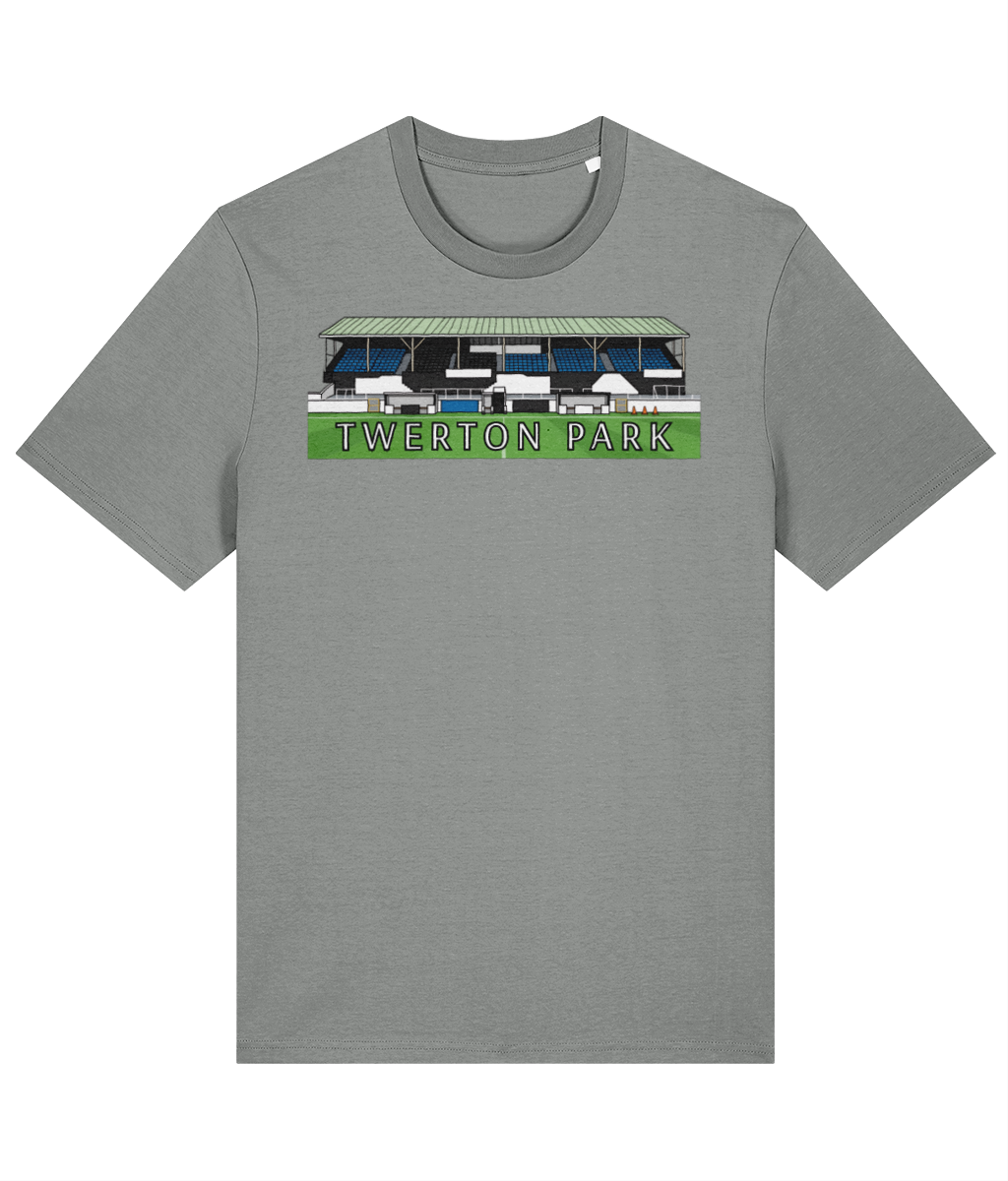 Bath City Twerton Park T-shirt in misty grey