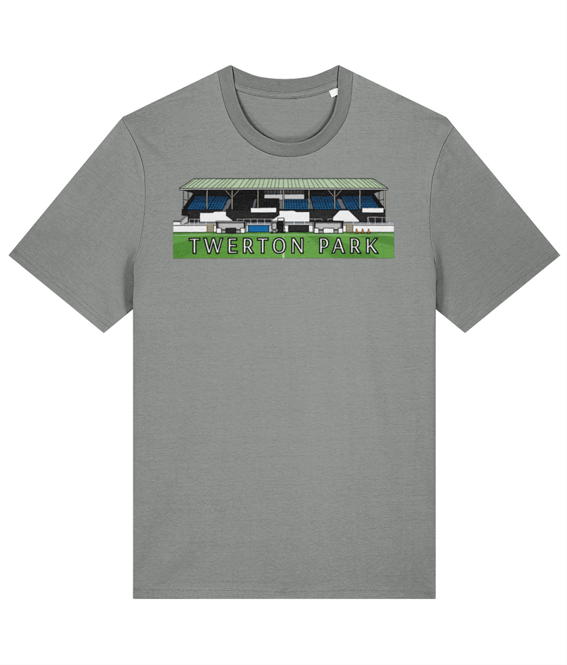 Bath City Twerton Park T-shirt in misty grey