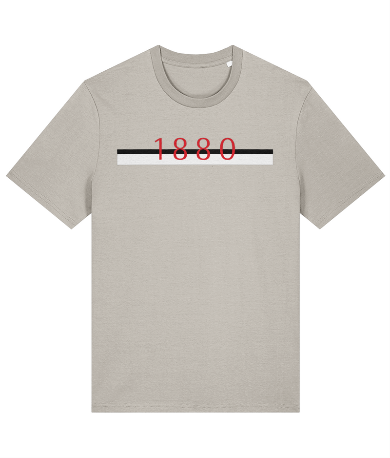 Hednesford Town 1880 T-shirt in heather haze
