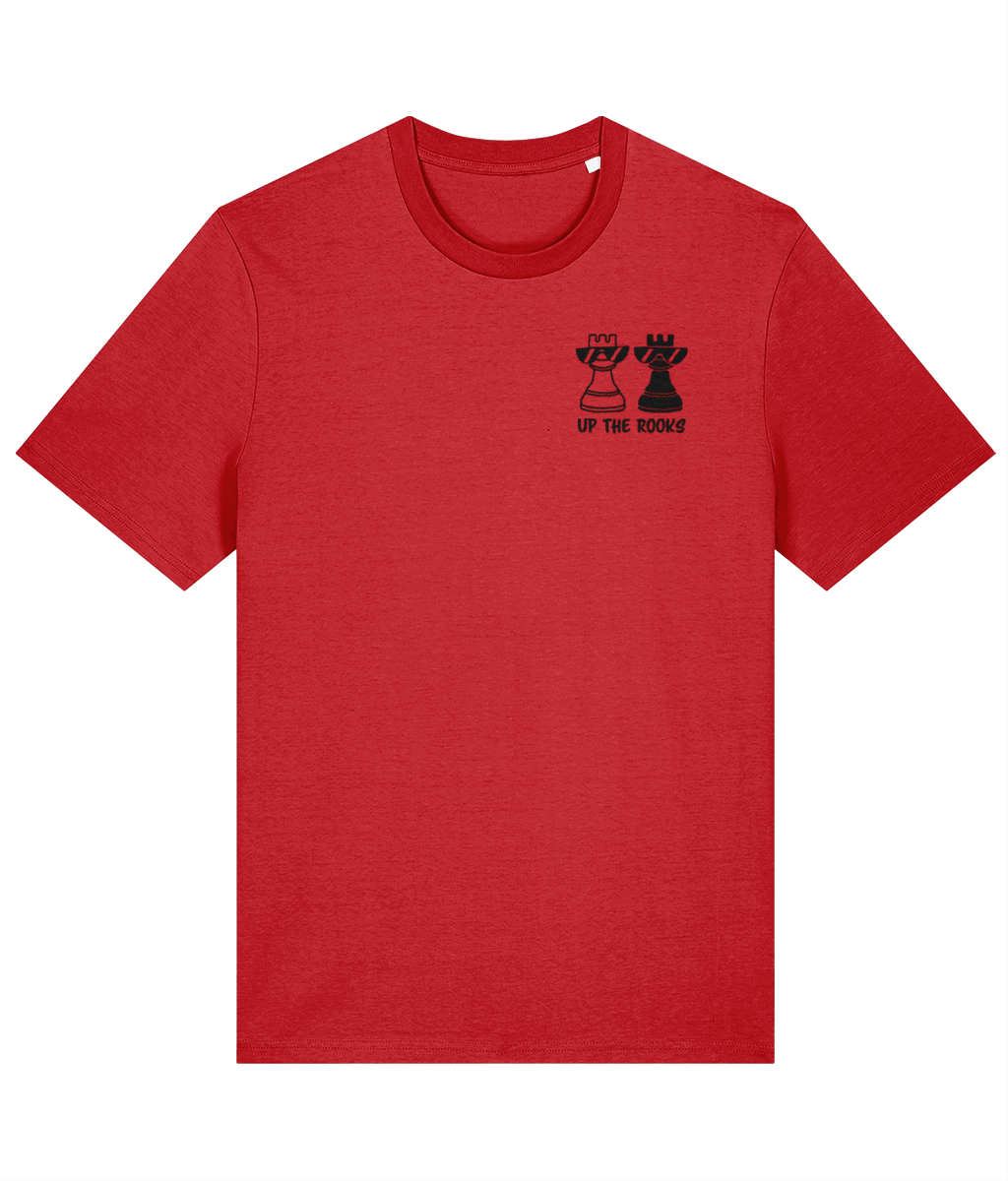Lewes Up The Rooks T-shirt in red