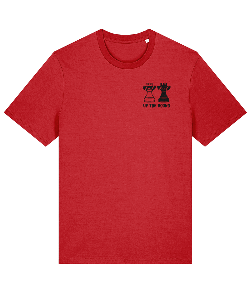 Lewes Up The Rooks T-shirt in red