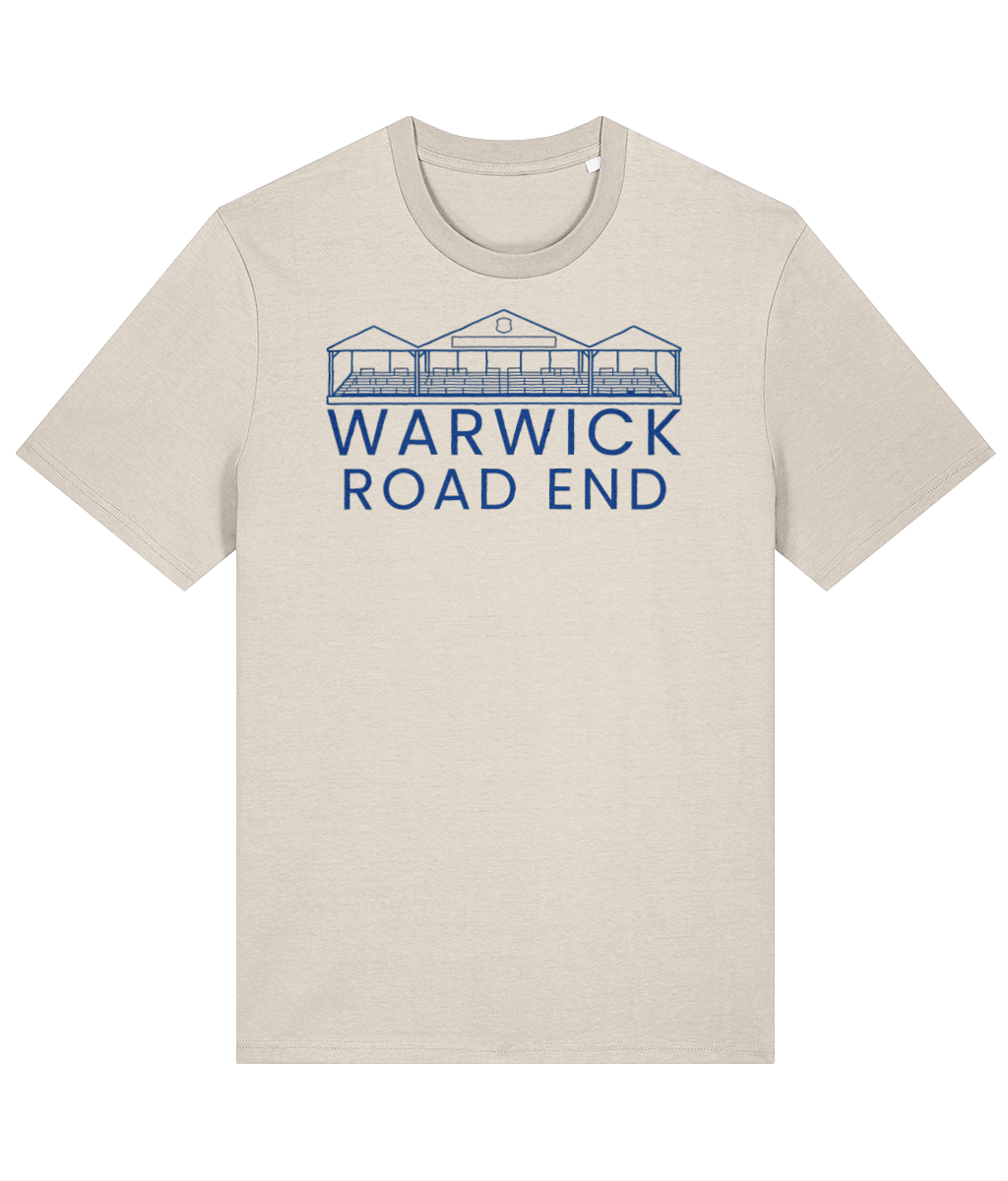 Carlisle United Warwick Road End T-shirt in natural raw