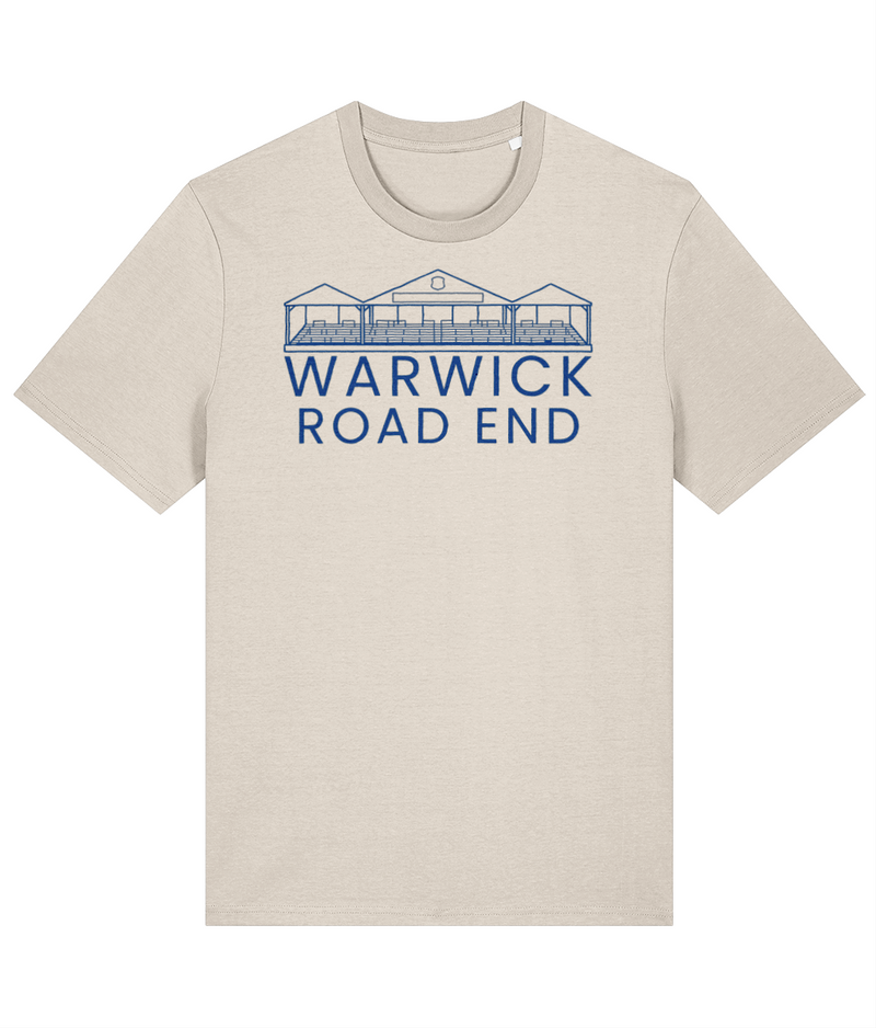Carlisle United Warwick Road End T-shirt in natural raw